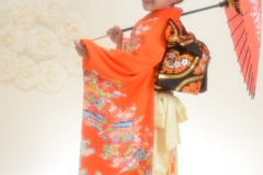 七五三ママ着物でアレンジ